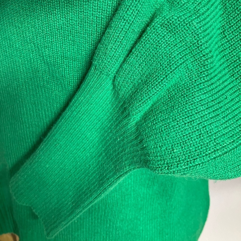 Ann Taylor Factory Petite Women’s Pullover Sweater, Size MP, Kelly Green - Picture 5 of 6